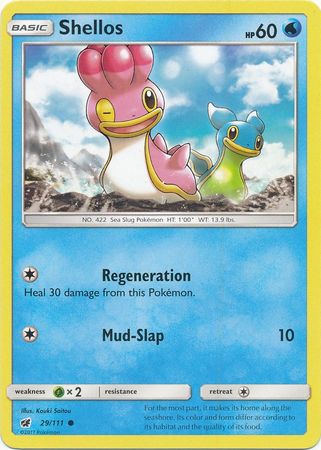 Crimson Invasion - 029/111 - Shellos