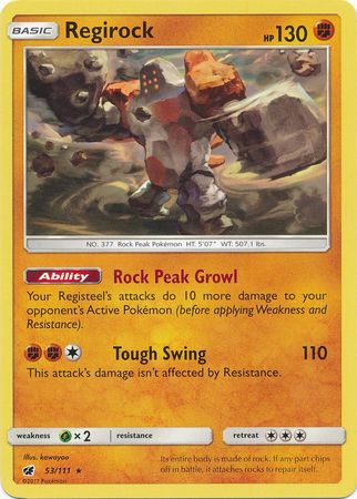 Crimson Invasion - 053/111 - Regirock