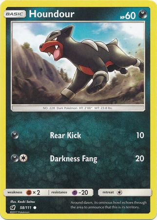 Crimson Invasion - 058/111 - Houndour