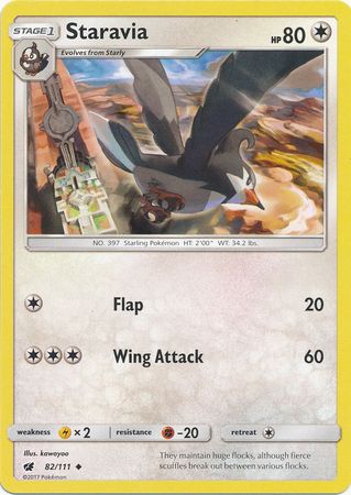Crimson Invasion - 082/111 - Staravia