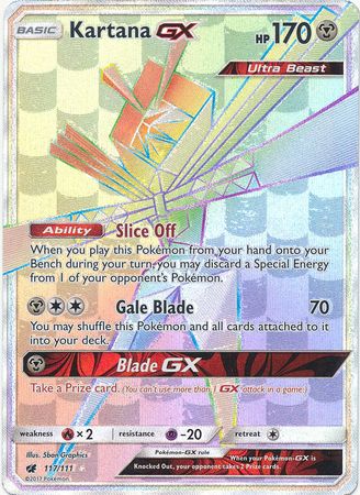 Crimson Invasion - 117/111 - Kartana GX