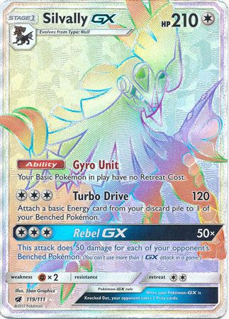 Crimson Invasion - 119/111 - Silvally GX
