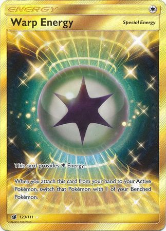 Crimson Invasion - 123/111 - Warp Energy (Gold)
