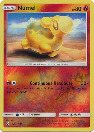 Crimson Invasion - 013/111 - Numel - Reverse Holo