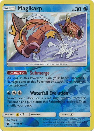 Crimson Invasion - 017/111 - Magikarp - Reverse Holo