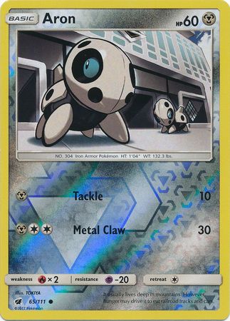 Crimson Invasion - 065/111 - Aron - Reverse Holo