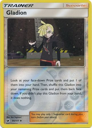Crimson Invasion - 095/111 - Gladion - Reverse Holo