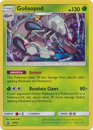 Black Star Promos - SM52 - Golisopod - Holo