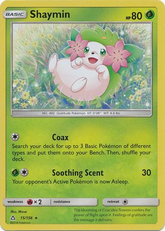 Ultra Prism - 015/156 - Shaymin - Holo