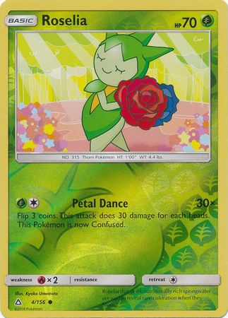Ultra Prism - 004/156 - Roselia - Reverse Holo