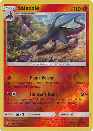 Ultra Prism - 026/156 - Salazzle - Reverse Holo