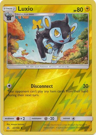Ultra Prism - 047/156 - Luxio - Reverse Holo