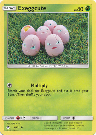 Forbidden Light - 001/131 - Exeggcute