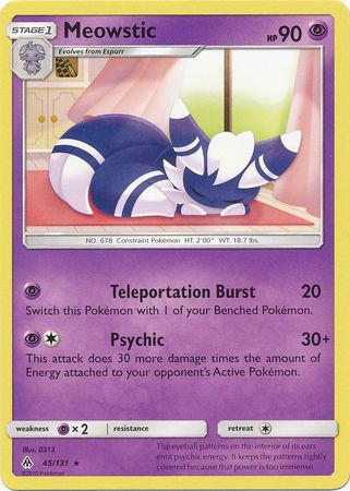 Forbidden Light - 045/131 - Meowstic
