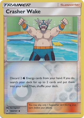 Forbidden Light - 104/131 - Crasher Wake - Reverse Holo