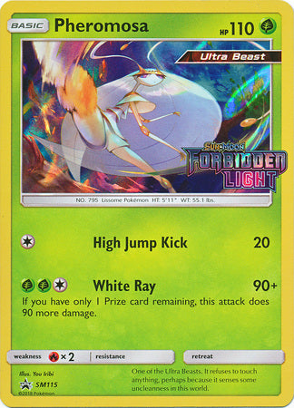 Black Star Promos - SM115 - Pheromosa - Pre-Release Holo