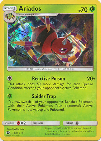 Celestial Storm - 006/168 - Ariados - Holo