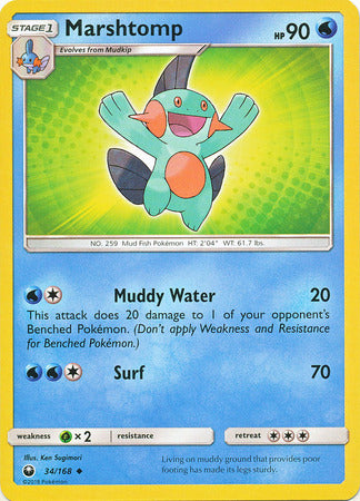 Celestial Storm - 034/168 - Marshtomp