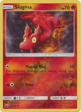 Celestial Storm - 023/168 - Slugma - Reverse Holo