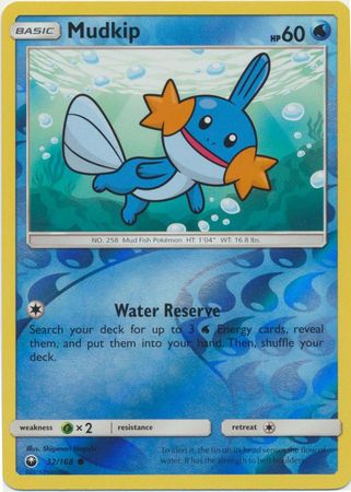 Celestial Storm - 032/168 - Mudkip - Reverse Holo