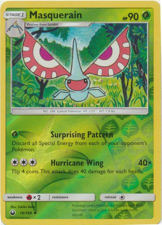 Celestial Storm - 016/168 - Masquerain - Reverse Holo