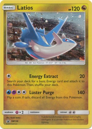 Black Star Promos - SM136 - Latios - Holo