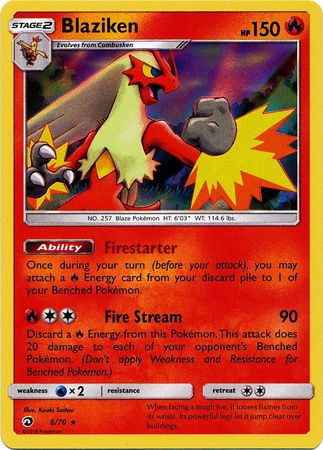 Dragon Majesty - 006/070 - Blaziken - Holo