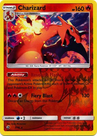Dragon Majesty - 003/070 - Charizard - Reverse Holo