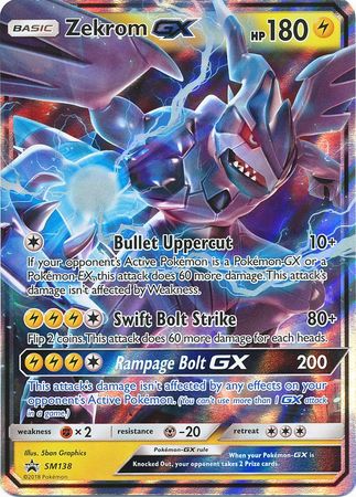 Black Star Promos - SM138 - Zekrom GX