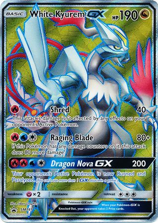 Black Star Promos - SM141 - White Kyurem GX