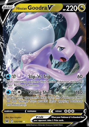 Lost Origin - 135/196 - Hisuian Goodra V