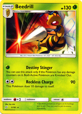 Team Up - 005/181 - Beedrill