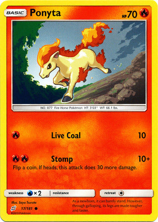 Team Up - 017/181 - Ponyta