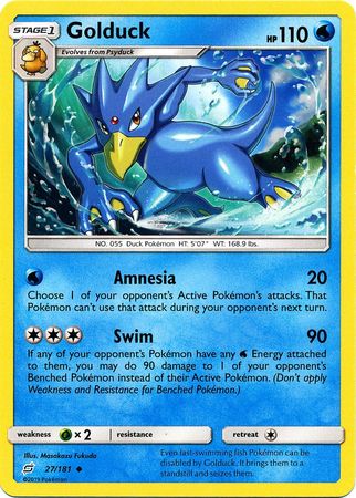 Team Up - 027/181 - Golduck