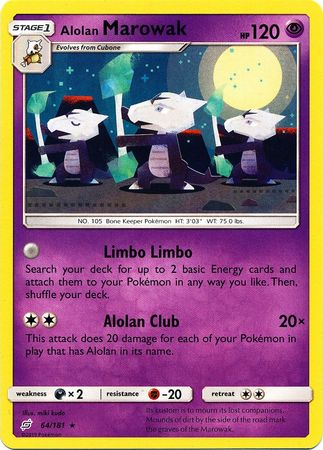 Team Up - 064/181 - Alolan Marowak