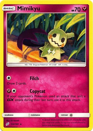 Team Up - 112/181 - Mimikyu