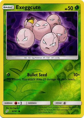 Team Up - 008/181 - Exeggcute - Reverse Holo