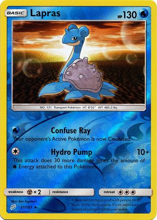 Team Up - 031/181 - Lapras - Reverse Holo