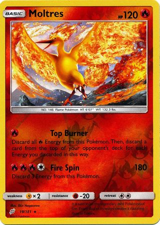 Team Up - 019/181 - Moltres - Reverse Holo