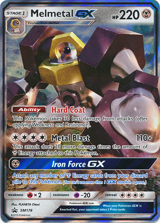 Black Star Promos - SM178 - Melmetal GX