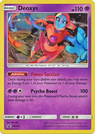 Black Star Promos - SM164 - Deoxys - Holo