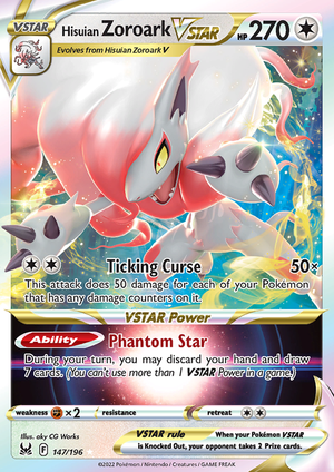 Lost Origin - 147/196 - Hisuian Zoroark VSTAR