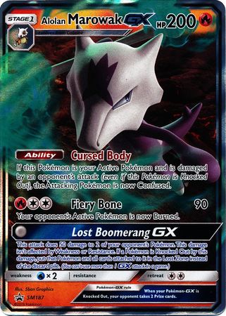 Black Star Promos - SM187 - Alolan Marowak GX