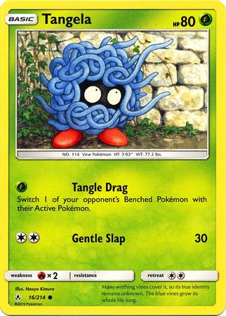 Unbroken Bonds - 016/214 - Tangela