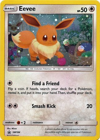 Black Star Promos - SM184 - Eevee - Holo