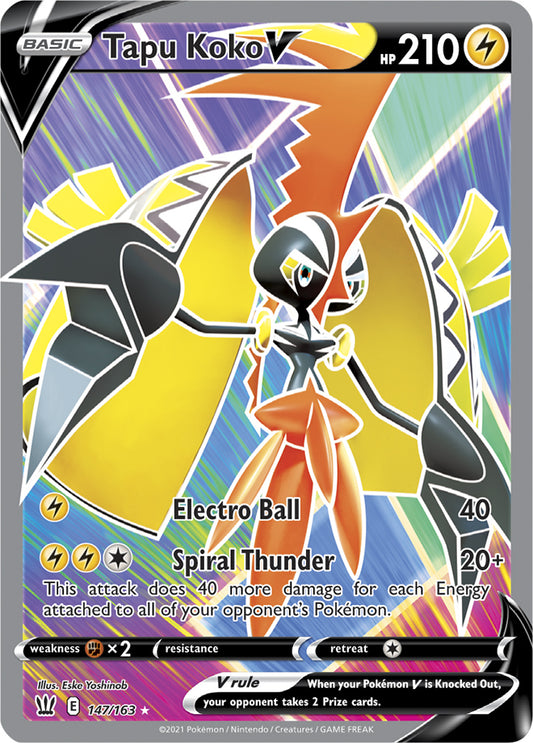 Battle Styles - 147/163 - Tapu Koko V