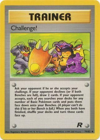 Team Rocket - 074/082 - Challenge!