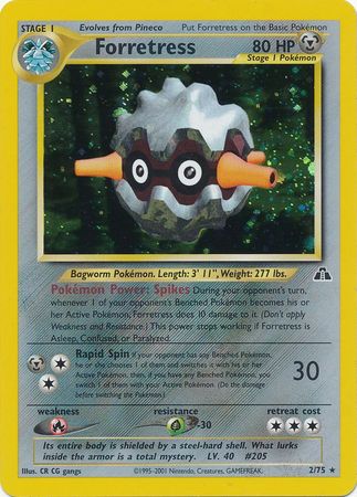 Neo Discovery - 002/075 - Forretress - Holo