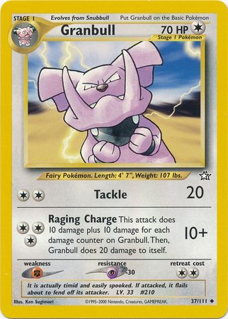 Neo Genesis - 037/111 - Granbull