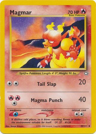 Neo Genesis - 040/111 - Magmar